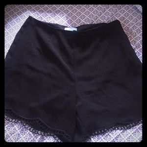 Black Dressy Shorts